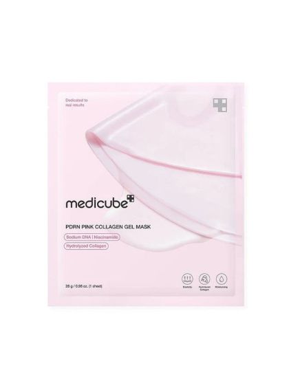 MEDICUBE - PDRN Pink Collagen Mask - Kolagénová maska z lososa 28g
