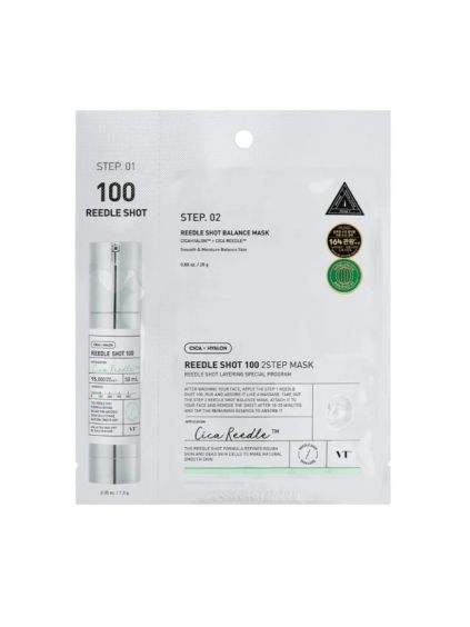 VT Cosmetics Reedle Shot 100 2Step Mask01