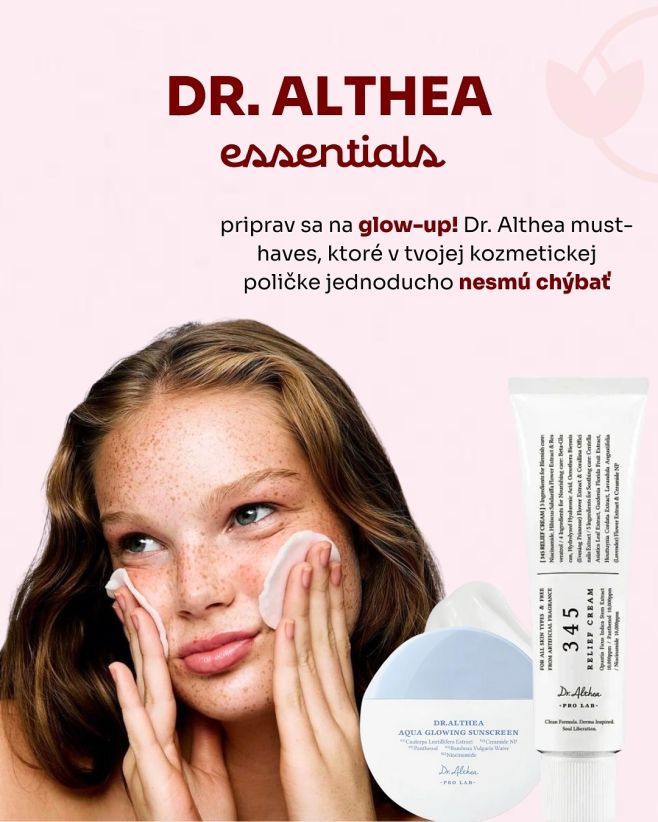 ✨ Dr. Althea Essentials ✨ Objav kúzlo kórejskej starostlivosti o pleť s produktami, ktoré tvoja pokožka doslova zbožňuje!...